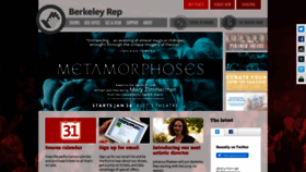 What Berkeleyrep.org website looked like in 2019 (5 years ago)