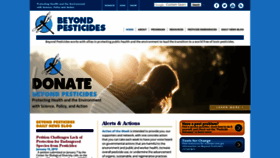 What Beyondpesticides.org website looked like in 2019 (5 years ago)