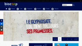 What Biocoop.fr website looked like in 2019 (5 years ago)