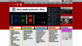 What Brno.cz website looked like in 2019 (5 years ago)