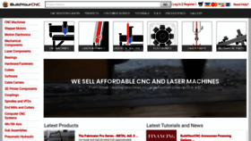 What Buildyourcnc.com website looked like in 2019 (5 years ago)