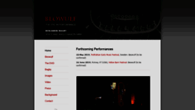 What Bagbybeowulf.com website looked like in 2019 (5 years ago)