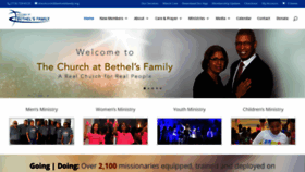 What Bethelsfamily.org website looked like in 2019 (5 years ago)