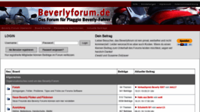 What Beverlyforum.de website looked like in 2019 (5 years ago)