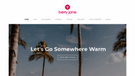 What Berryjaneusa.com website looked like in 2019 (5 years ago)