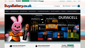 What Buyabattery.co.uk website looked like in 2019 (5 years ago)
