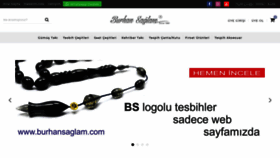 What Burhansaglam.com website looked like in 2019 (5 years ago)