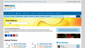What Bukumanual.com website looked like in 2019 (5 years ago)
