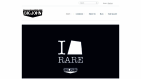 What Bigjohn-jeans.com website looked like in 2019 (5 years ago)