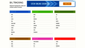 What Bltracking.com website looked like in 2019 (5 years ago)