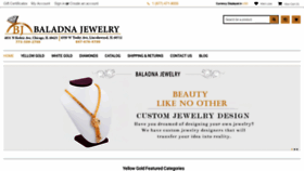What Baladnajewelry.com website looked like in 2019 (5 years ago)