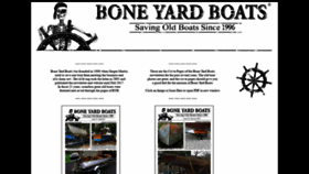 What Boneyardboats.com website looked like in 2019 (5 years ago)