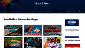 What Bogardpress.org website looked like in 2019 (5 years ago)