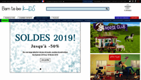 What Borntobekids.fr website looked like in 2019 (5 years ago)