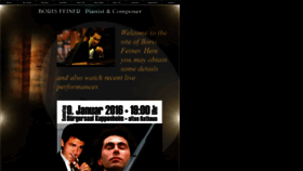 What Borisfeiner.com website looked like in 2019 (6 years ago)