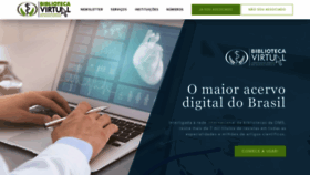 What Bibliotecavirtual.org.br website looked like in 2019 (5 years ago)