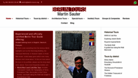 What Berlin-tours.org website looked like in 2019 (5 years ago)