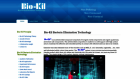 What Bio-kil.org website looked like in 2019 (5 years ago)