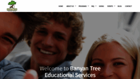 What Banyantlc.org website looked like in 2019 (5 years ago)
