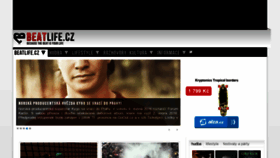 What Beatlife.cz website looked like in 2019 (6 years ago)