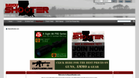 What Bayoushooter.com website looked like in 2019 (5 years ago)