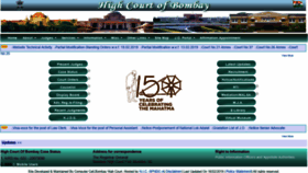 What Bombayhighcourt.nic.in website looked like in 2019 (5 years ago)
