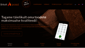 What Briketipoisid.ee website looked like in 2019 (5 years ago)