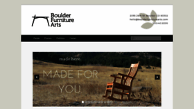 What Boulderfurniturearts.com website looked like in 2019 (5 years ago)