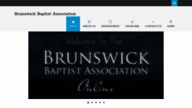 What Brunsbaptist.org website looked like in 2019 (5 years ago)