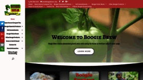 What Boogiebrew.net website looked like in 2019 (5 years ago)