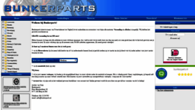 What Bunkerparts.nl website looked like in 2019 (5 years ago)