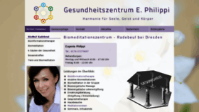 What Biomez-philippi.de website looked like in 2019 (5 years ago)