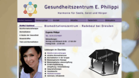 What Biomez-philippi.de website looked like in 2019 (7 years ago)
