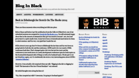 What Bloginblack.de website looked like in 2019 (5 years ago)