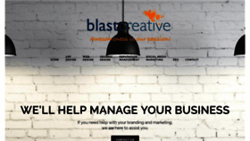 What Blstcreative.com website looked like in 2019 (5 years ago)