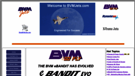 What Bvmjets.com website looked like in 2019 (5 years ago)