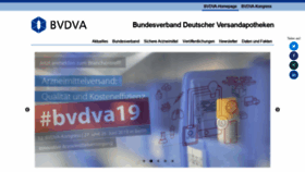 What Bvdva.de website looked like in 2019 (5 years ago)