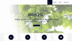 What Blast2go.com website looked like in 2019 (5 years ago)
