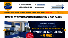 What Baltikamebel.ru website looked like in 2019 (5 years ago)