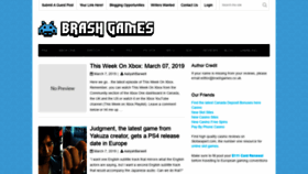 What Brashgames.co.uk website looked like in 2019 (5 years ago)