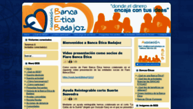 What Bancaeticabadajoz.es website looked like in 2019 (5 years ago)