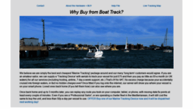 What Boattrack.co.uk website looked like in 2019 (5 years ago)