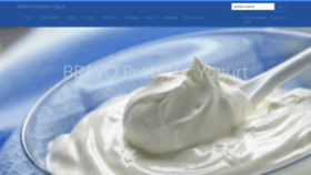 What Bravo-probiotic-yogurt.com website looked like in 2019 (5 years ago)