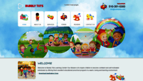 What Bubblytots.com website looked like in 2019 (5 years ago)