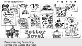 What Betternovelproject.com website looked like in 2019 (5 years ago)
