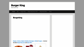 What Burgerking-com.com website looked like in 2019 (5 years ago)