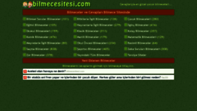 What Bilmecesitesi.com website looked like in 2019 (5 years ago)