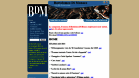 What Bartolomeodimonaco.it website looked like in 2019 (5 years ago)