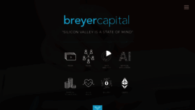 What Breyercapital.com website looked like in 2019 (5 years ago)