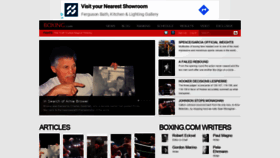 What Boxing.com website looked like in 2019 (5 years ago)